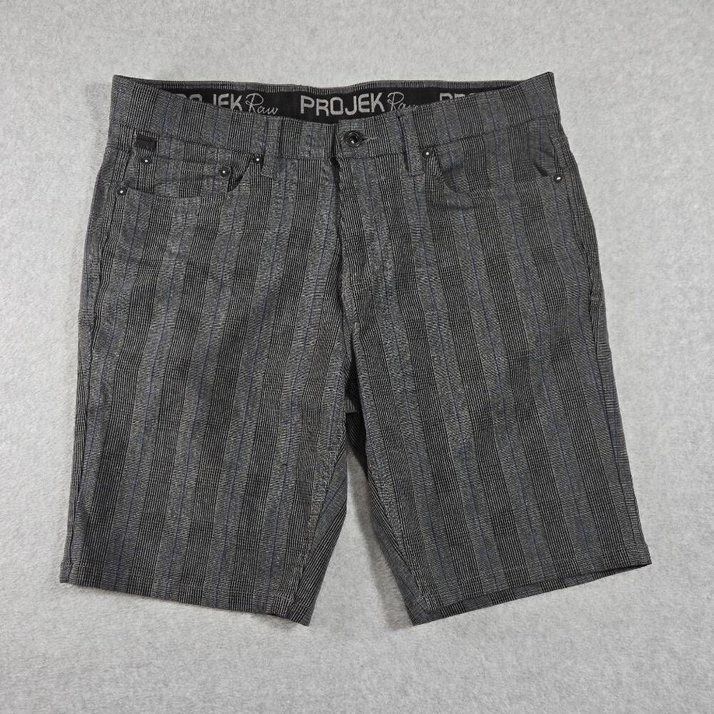 Projek Raw Shorts Plaid Acti Flex 33 8" Striped